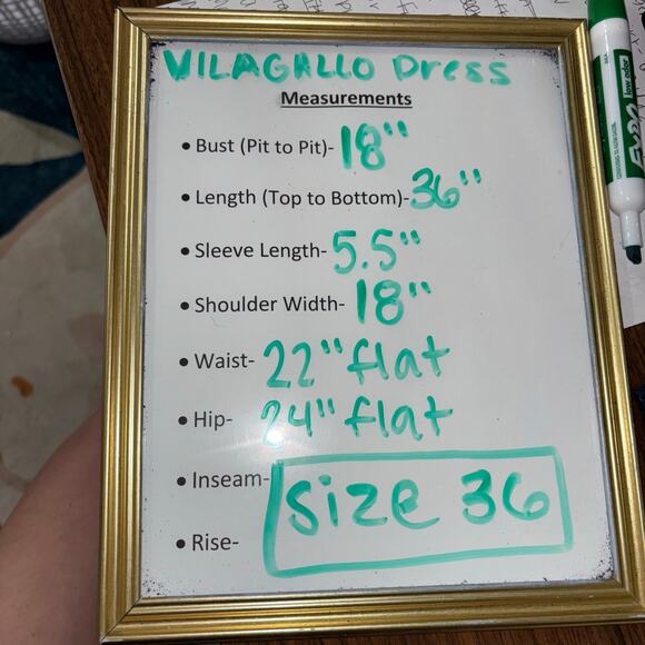 Vilagallo Eliza Dress- Navy - Picture 15 of 15